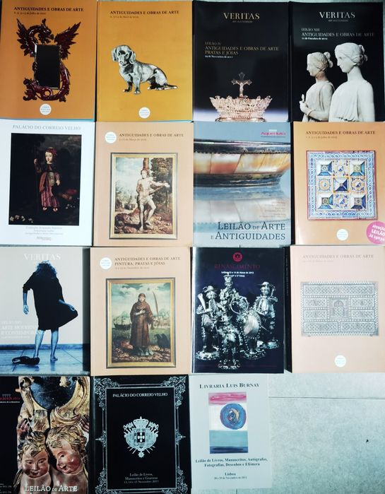 14 Catálogos de Leilões.