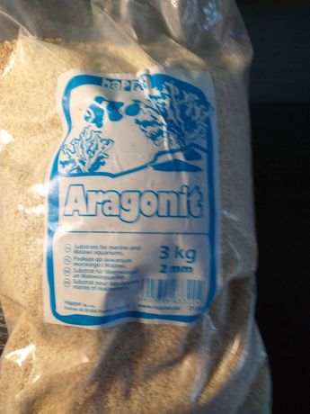 Żwirek biały aragonitowy - Happet Aragonit 2,0-3,0mm 3kg.