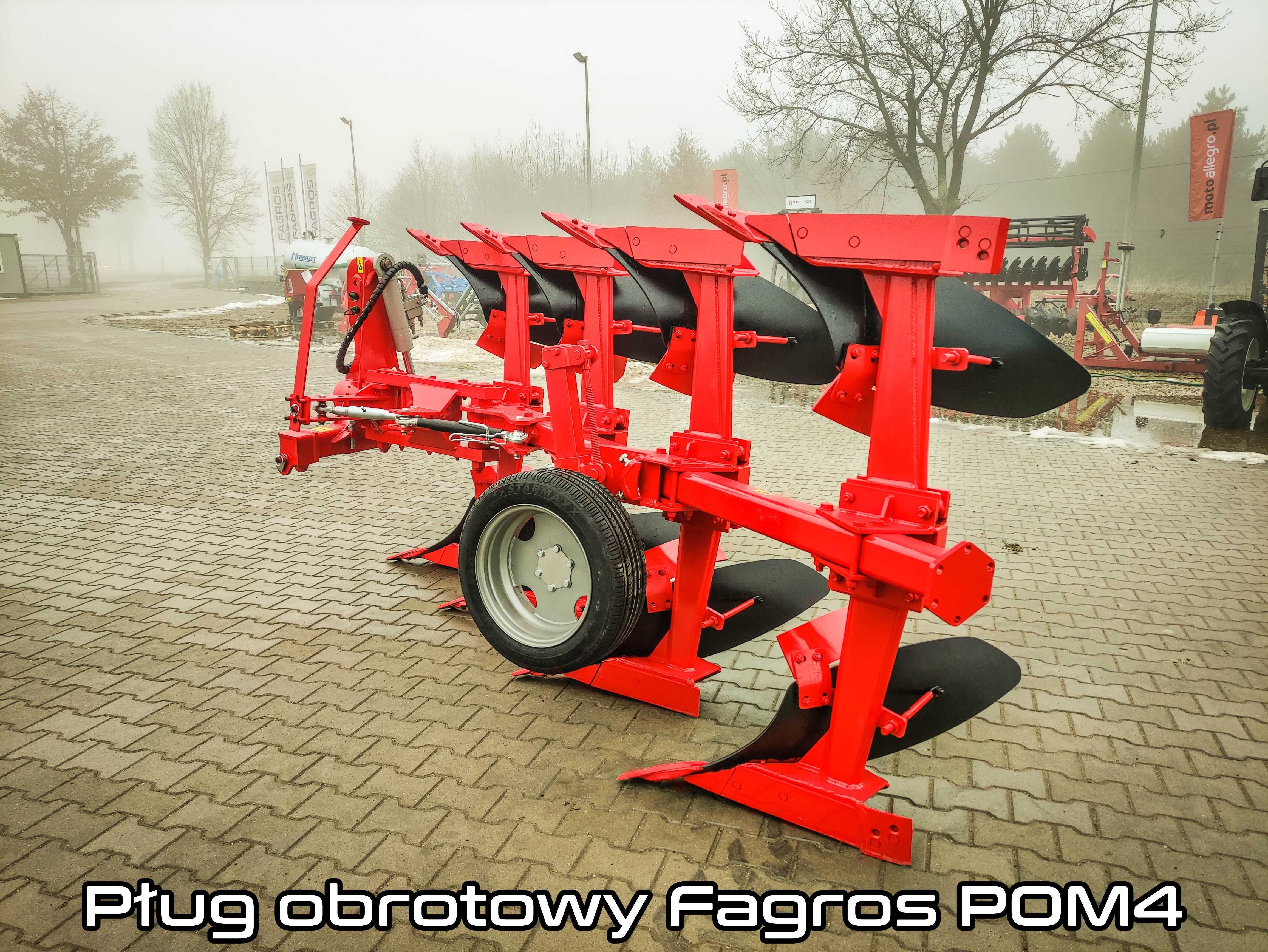 *Fagros* Nowy pług OBROTOWY 2, 3, 4, 5-skibowy ATLAS *TRANSPORT!*