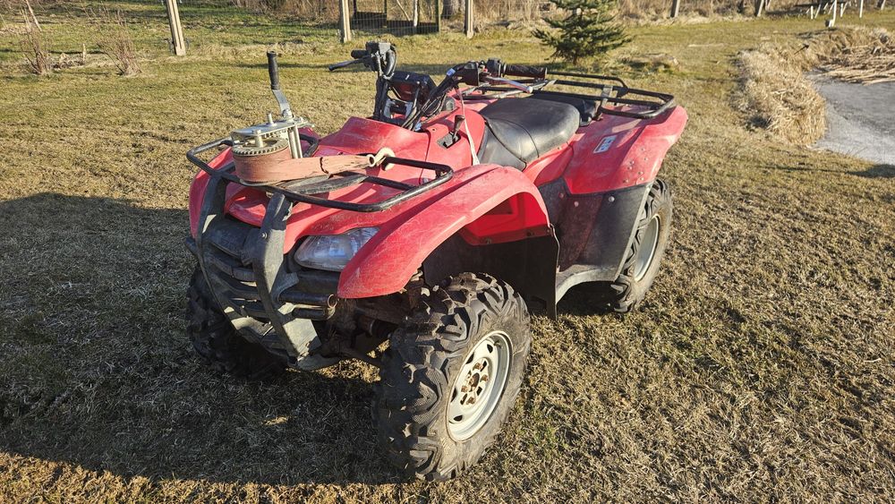 Honda TRX 420FM 2011 Quad 4x4 półautomat opony w bardzo dobrym stanie