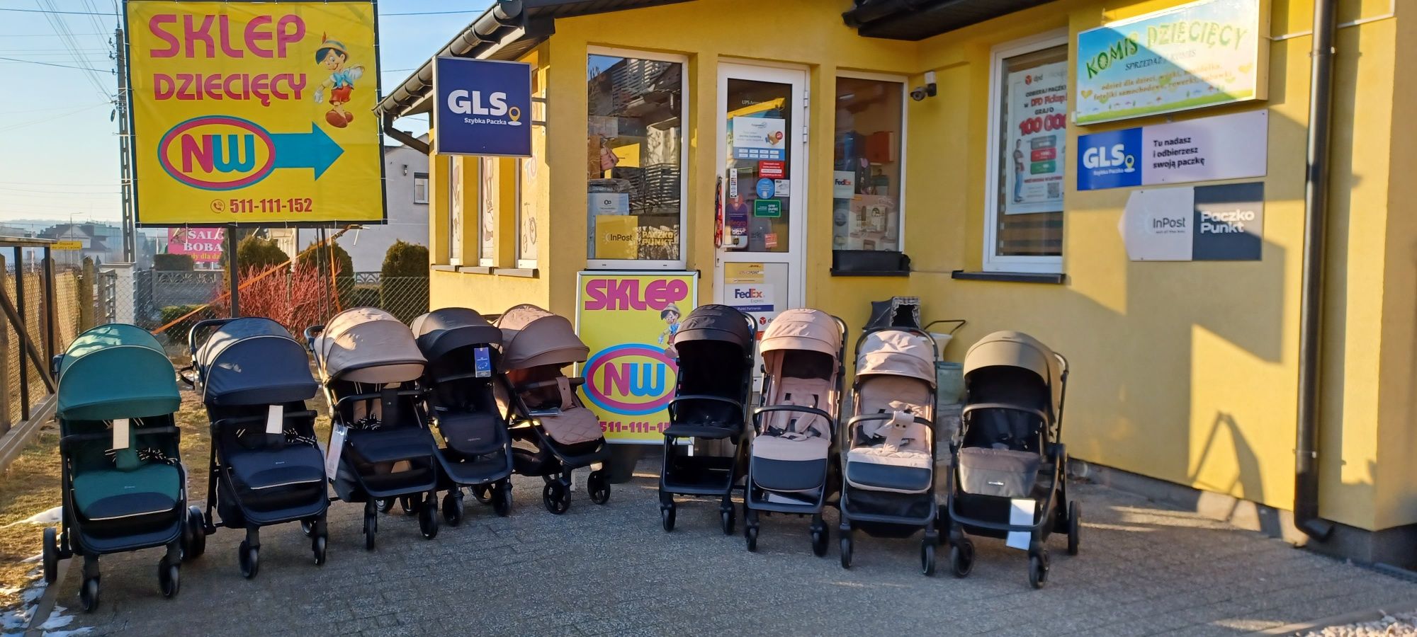 Nowy wózek spacerowy idealny w teren SKLEP NW