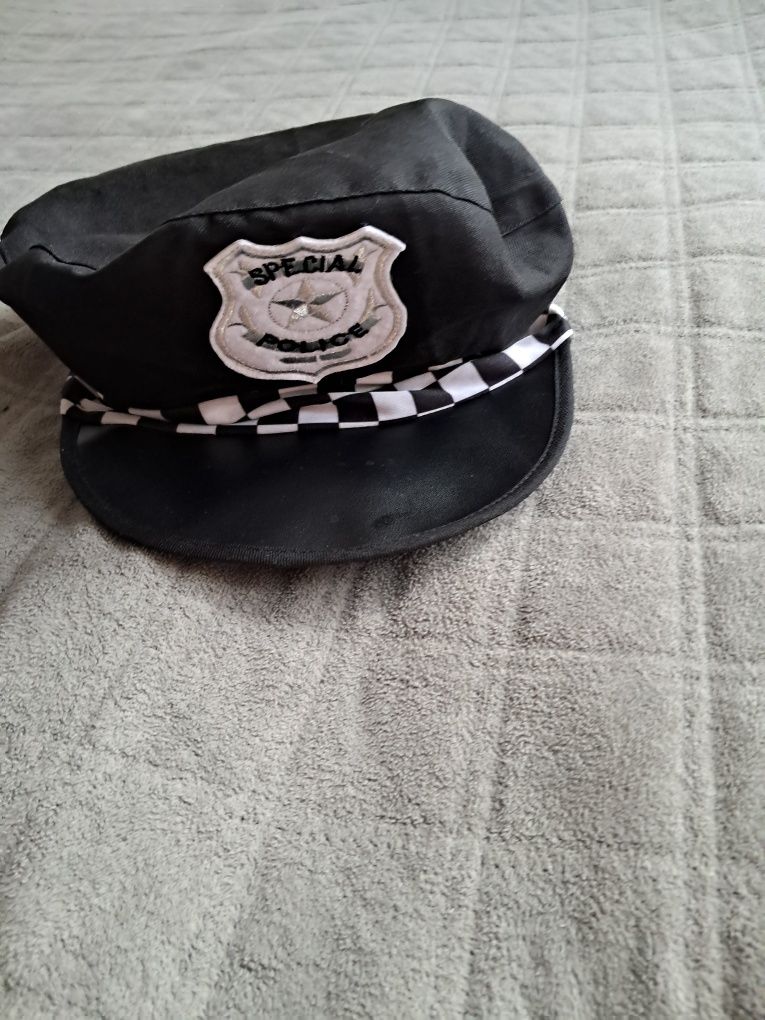 Кепка фурашка полицейского шапка новогодняя
