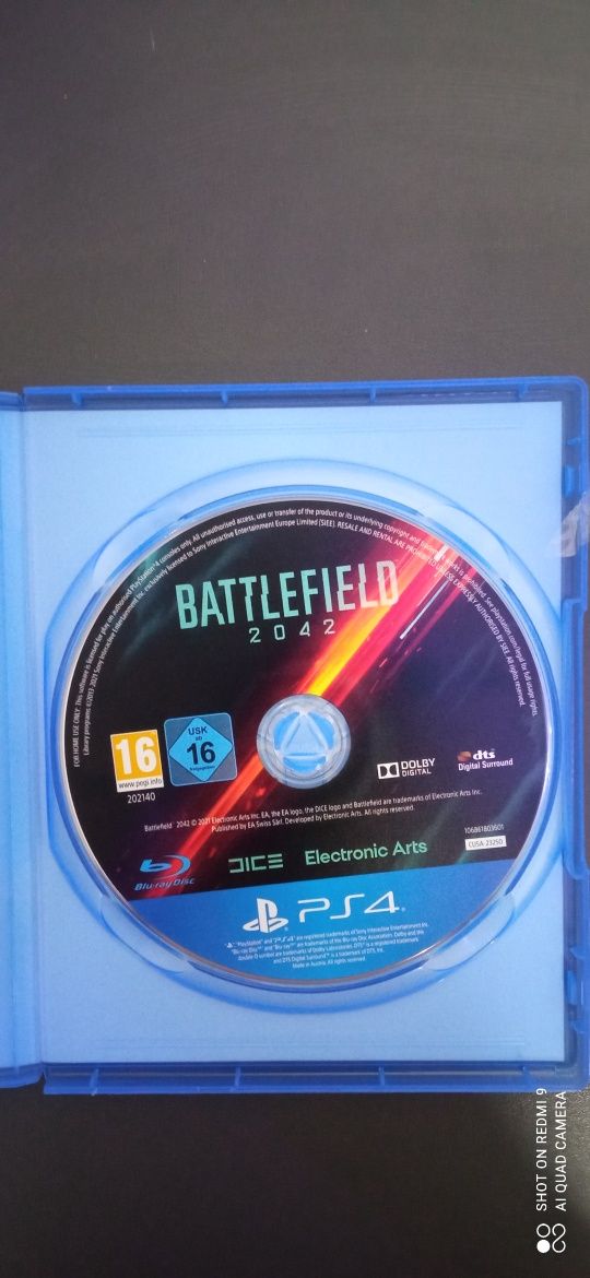 Диск Battlefield 2042 для PS4