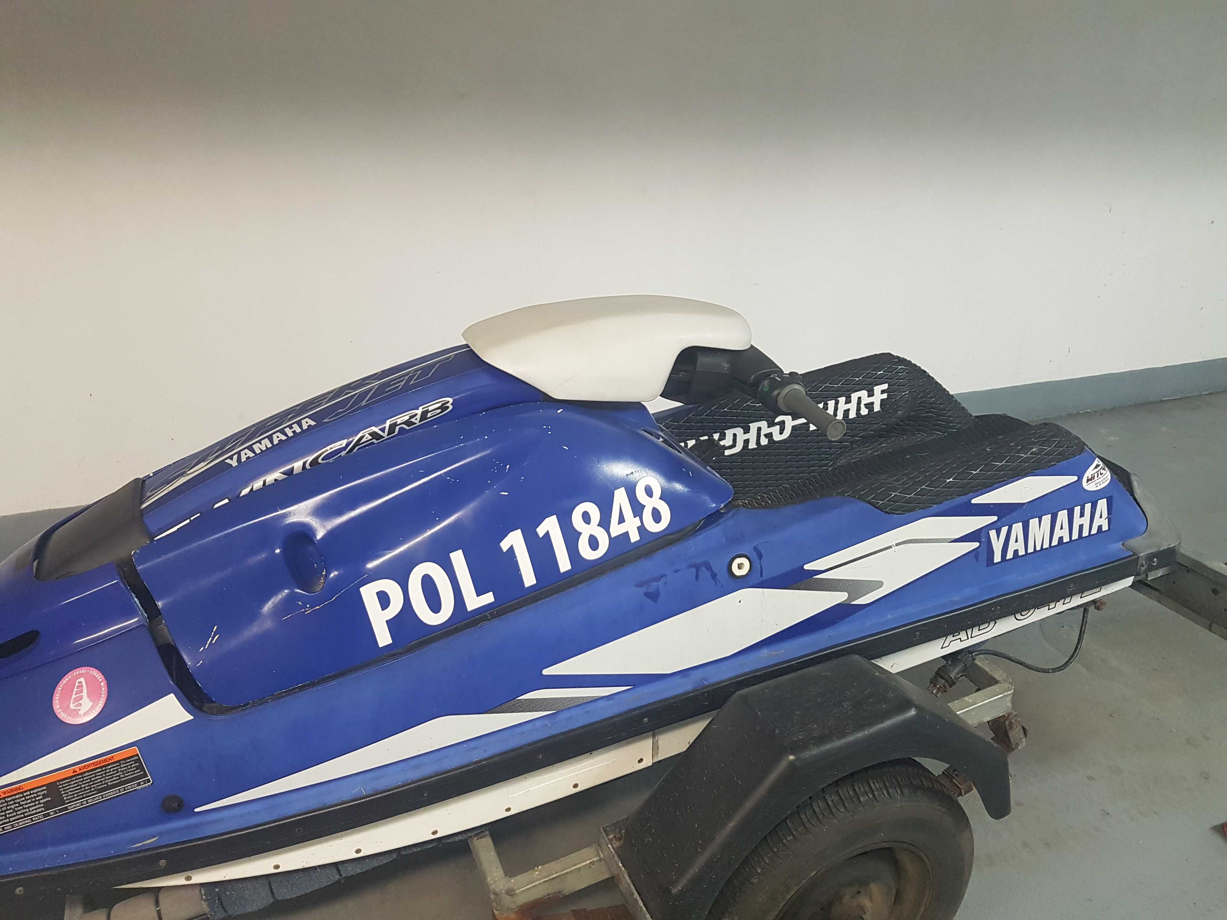 skuter wodny stojak YAMAHA SUPERJET SJ700 PZŻ z przyczepką custom