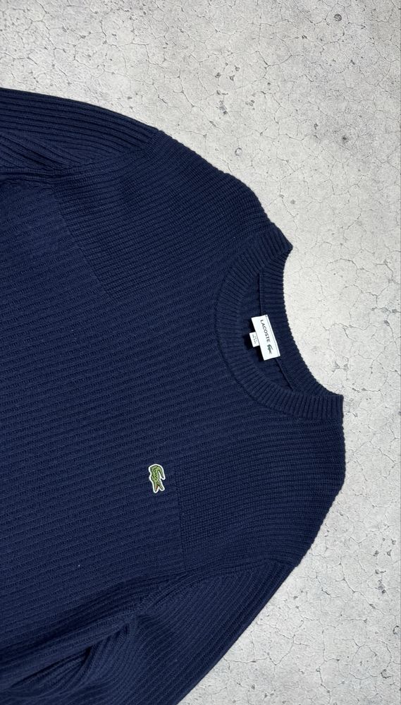 Мужская Кофта Свитер Lacoste Оригинал Как Новый XL-XXL