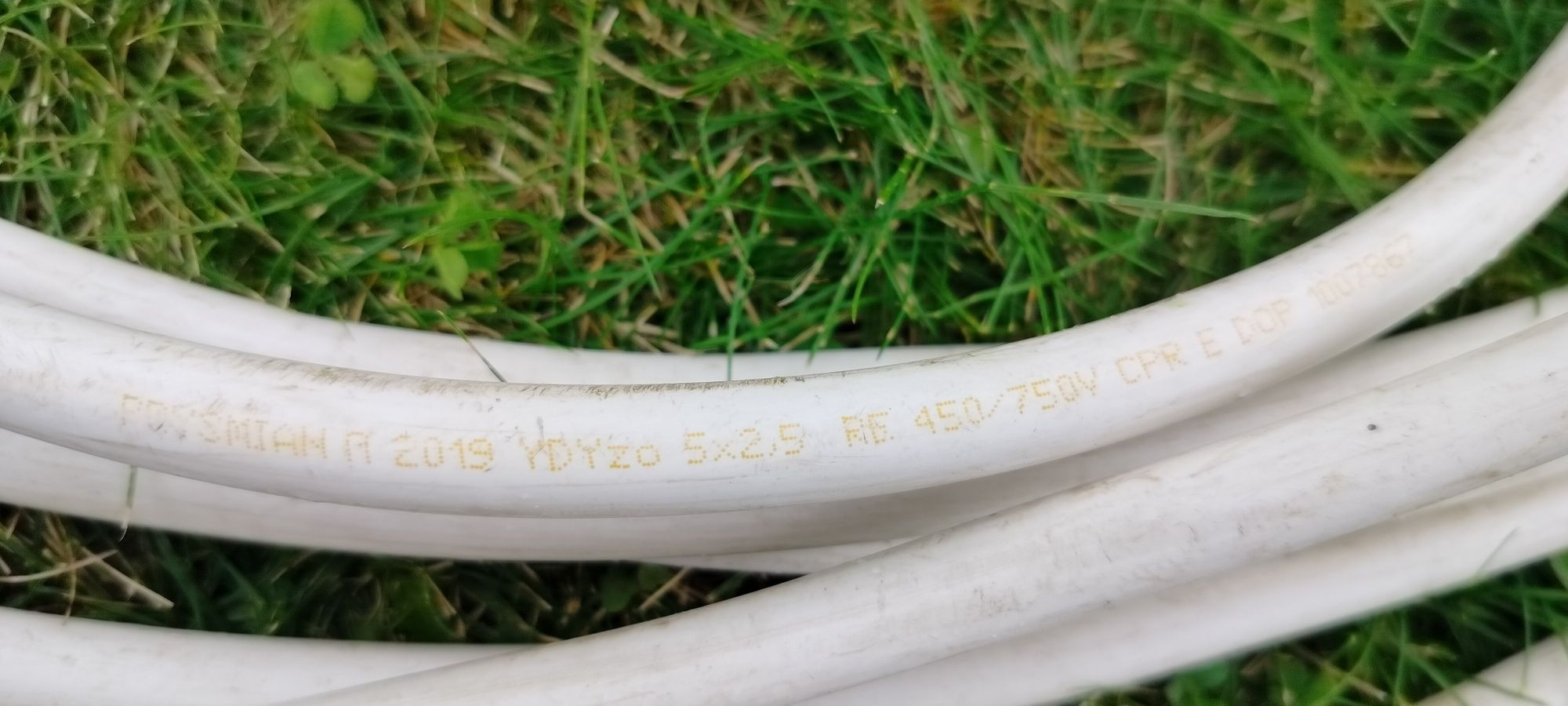 Przedłużka, kabel 5x2.5mm 60m siłowy!