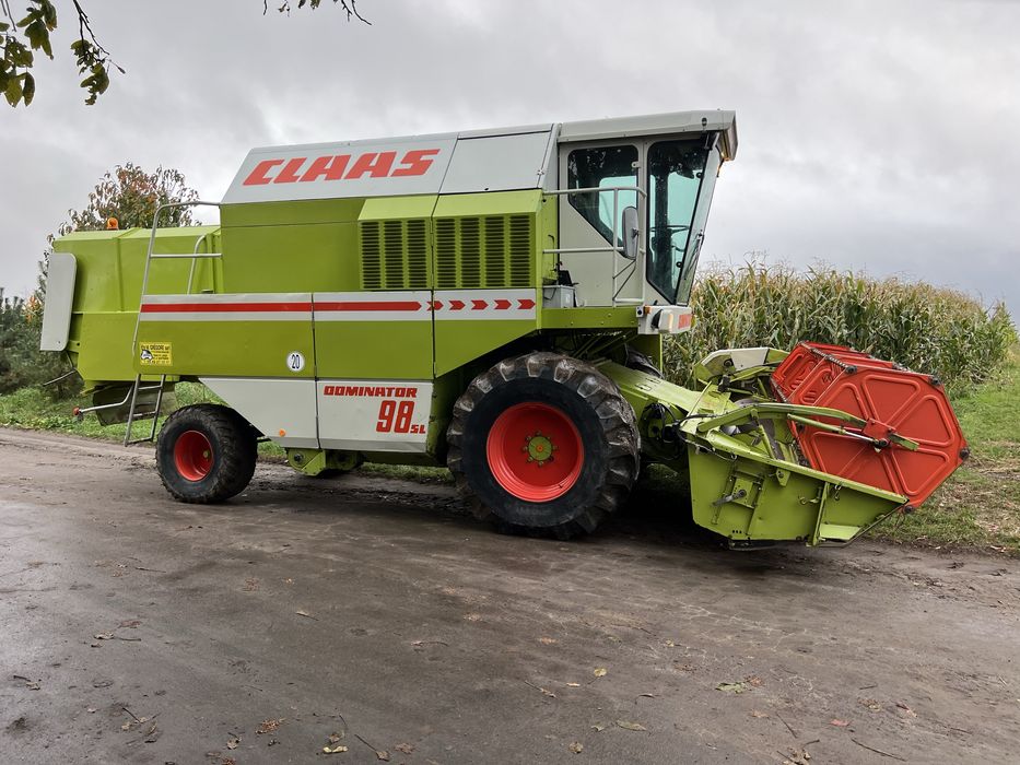 Свіжопривезений Claas Dominator 98sl Гідрохід 1991рік кондиціонер