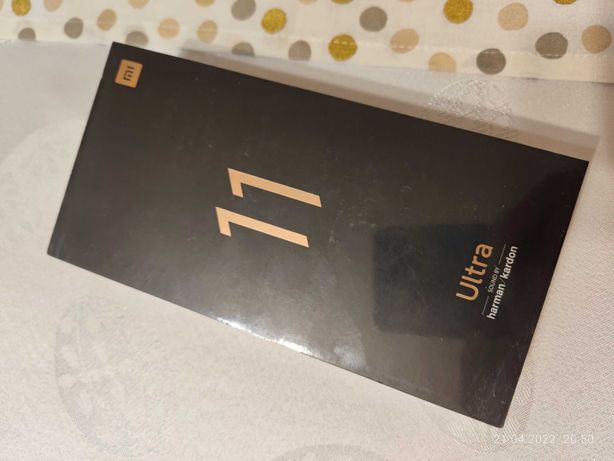 Xiaomi Mi 11 Ultra 12GB / 512 GB - komplet,  Black, czarny NOWY