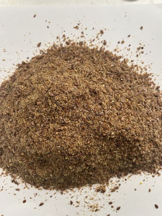 Siemie lniane mielone len brązowy