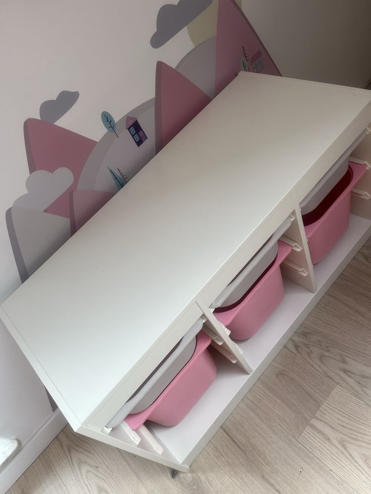 Regal z pojemnikami TROFAST IKEA