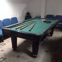 Mesa de Bilhar Snooker muito antiga