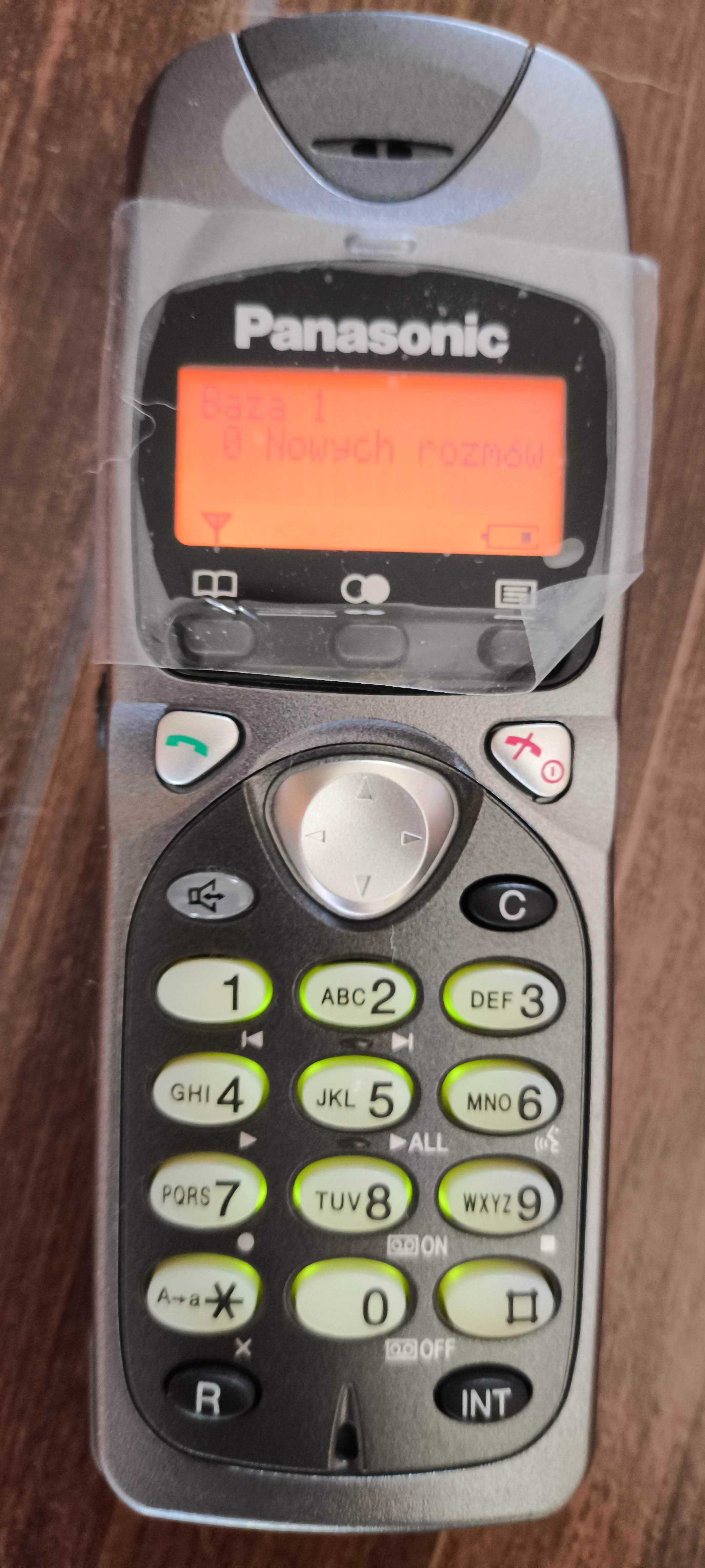 Panasonic KX-TCD735PD cyfrowy tel bezprzewodowy z automatem zgłoszenio