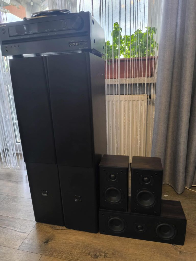 Zestaw kina domowego Onkyo + Maudio