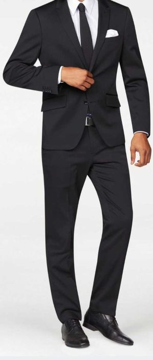 BRUNO BANANI 50 M L Slim garnitur męski jak nowy