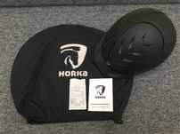 Kask jeździecki toczek Horka Condor Black xs/s