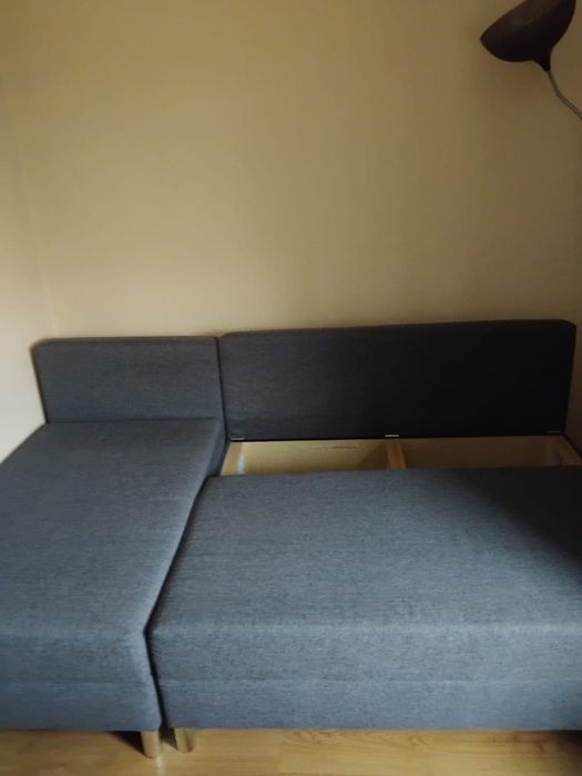 Narożnik z funkcja spania