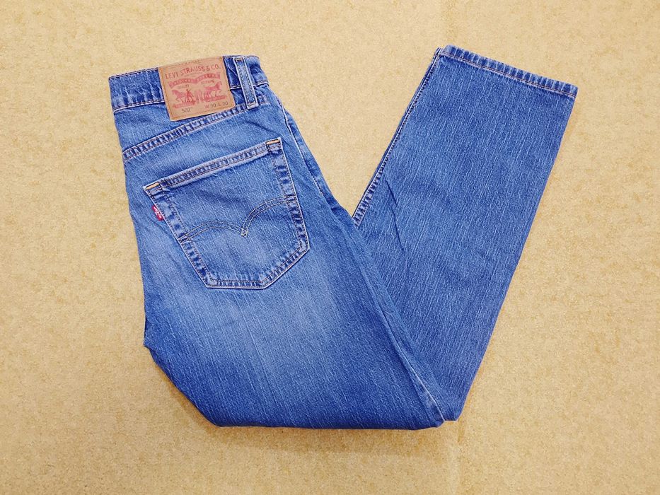 Levi's® 502 Taper Fit W30 L30 29507-1261 Джинси блакитні тапери