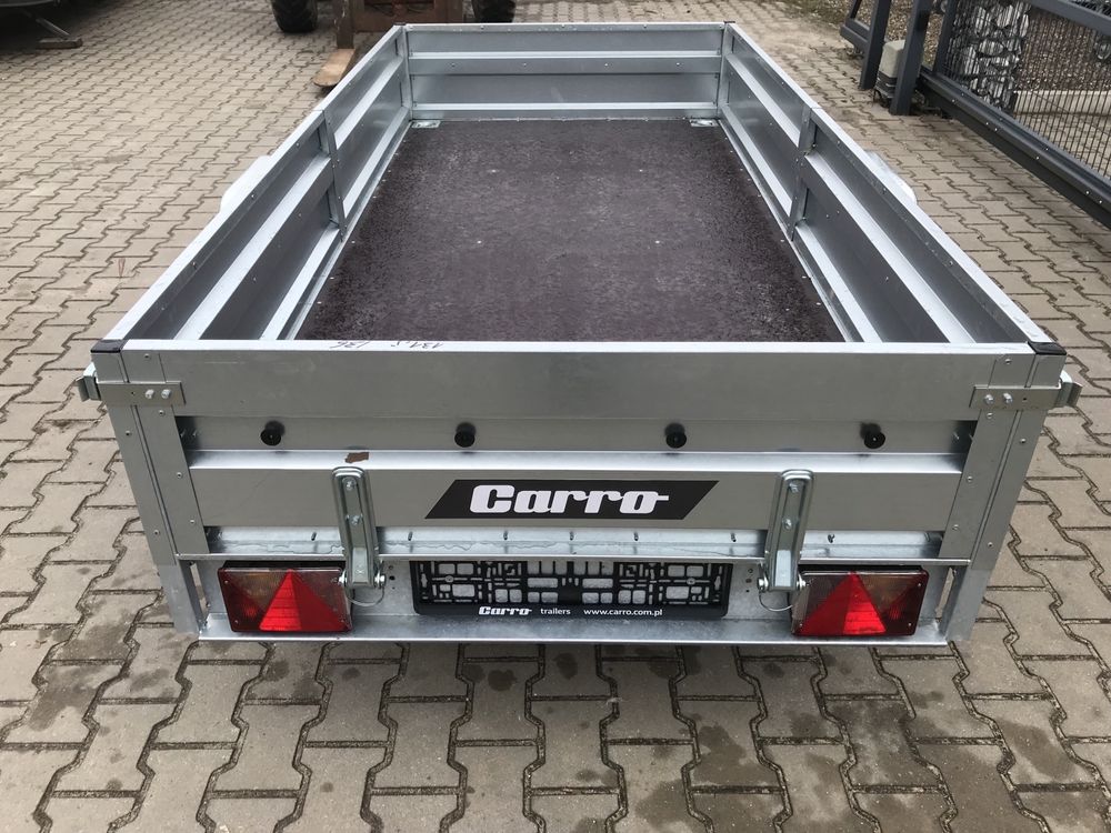 Przyczepa Towarowa Carro Eta 260x125 Mocna Spawana Dmc 750 kg