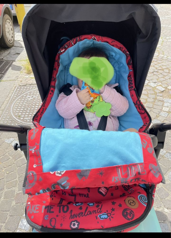 М’яка люлька/кокон/конверт/Cocoon 1-12м Cybex червоний,Vales4lifeLove