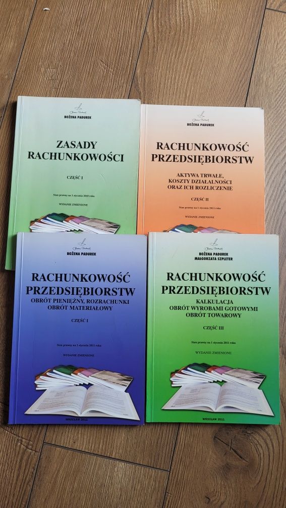 Zasady rachunkowości, Bożena Padurek