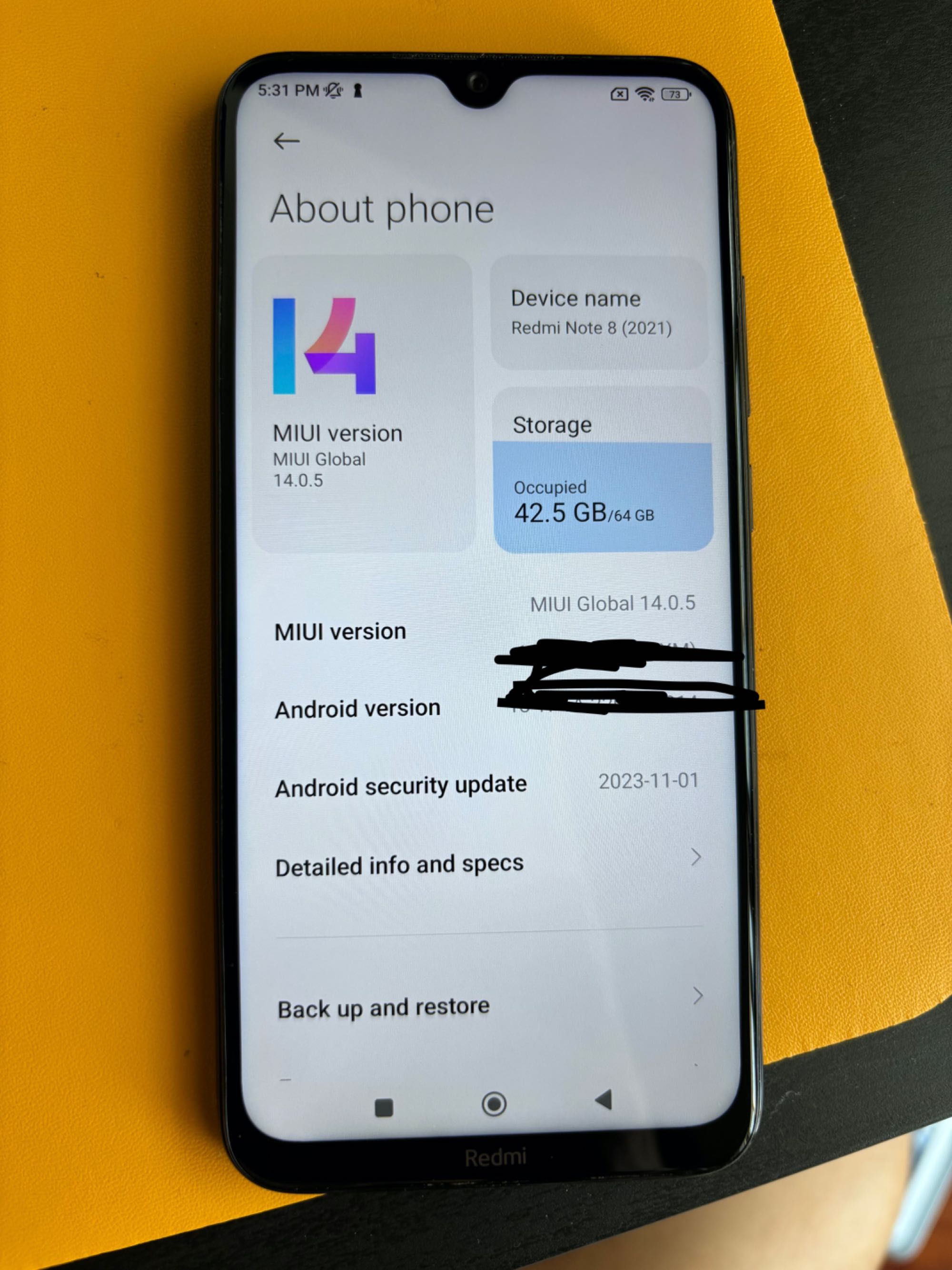 Redmi Note 8 2021 (Desbloqueado)
