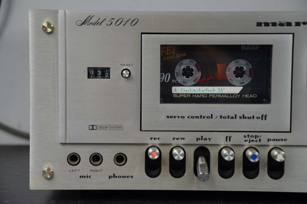 Magnetofon kasetowy MARANTZ Model 5010 srebrny