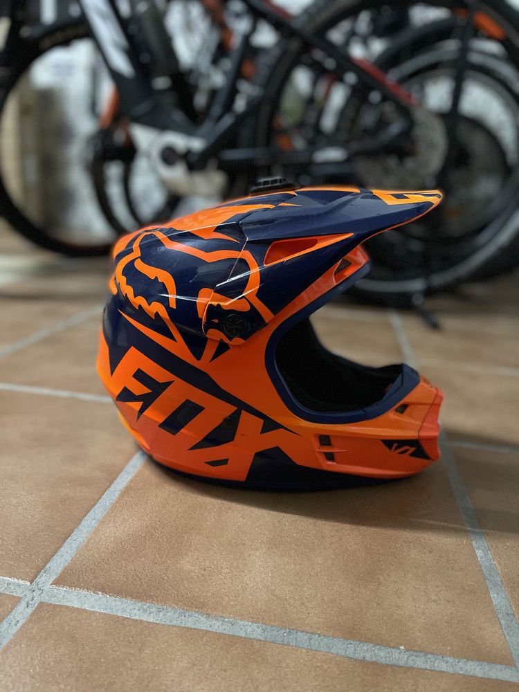 Capacete motocross Fox