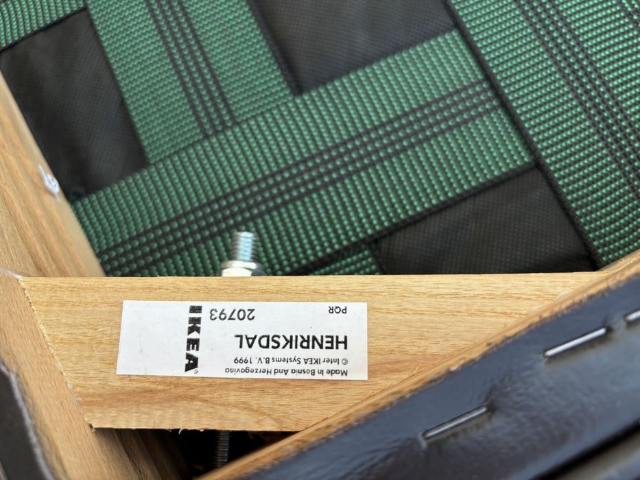 Conj. de 4 Cadeiras IKEA estofadas a pele