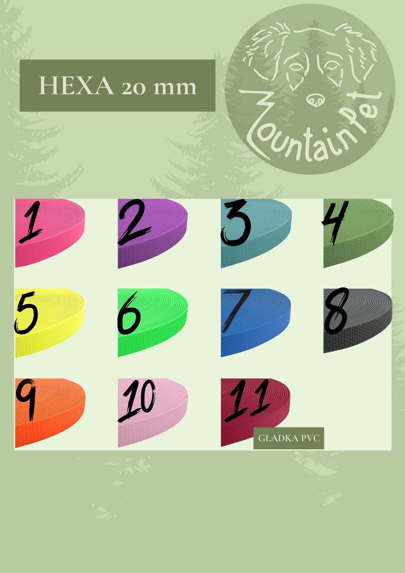 Wodoodporna smycz przepinania 5m hexa