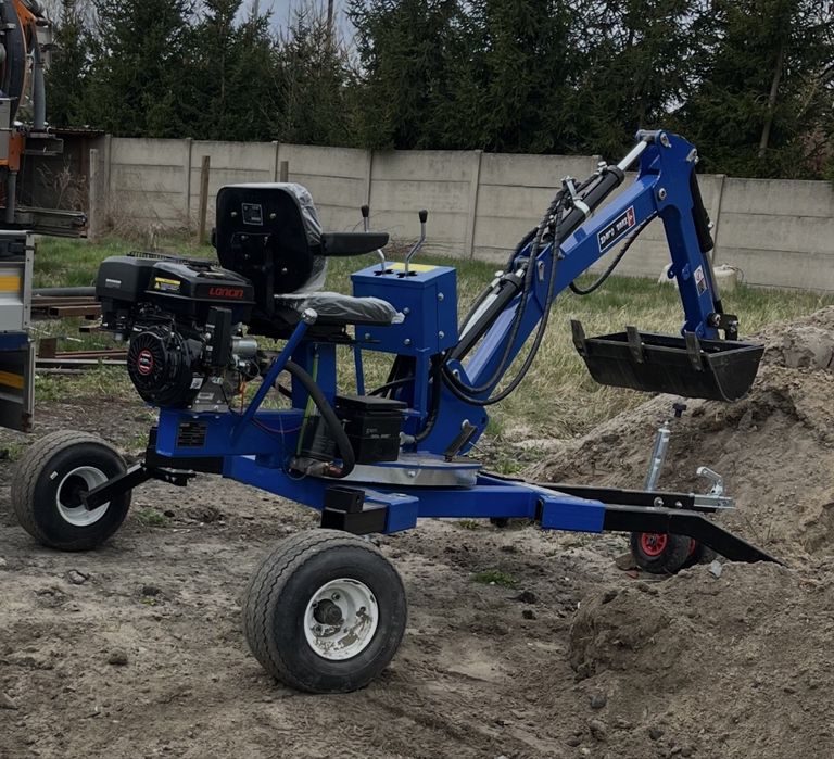 Mini koparka 3 łyżki