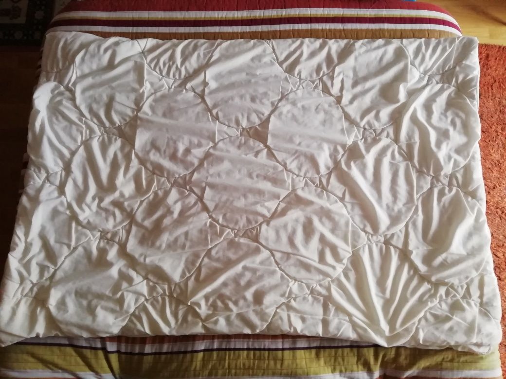 1 Edredão  1,90x1,35 com 2 capas