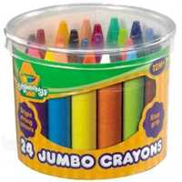 Crayola Mini Kids 24 Pierwsze KREDKI ŚWIECOWE 1+