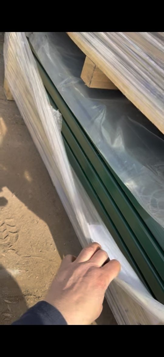 PROMOCJA!!! Słupki ogrodzeniowe 60x40 czarny, brązowy, ziolony