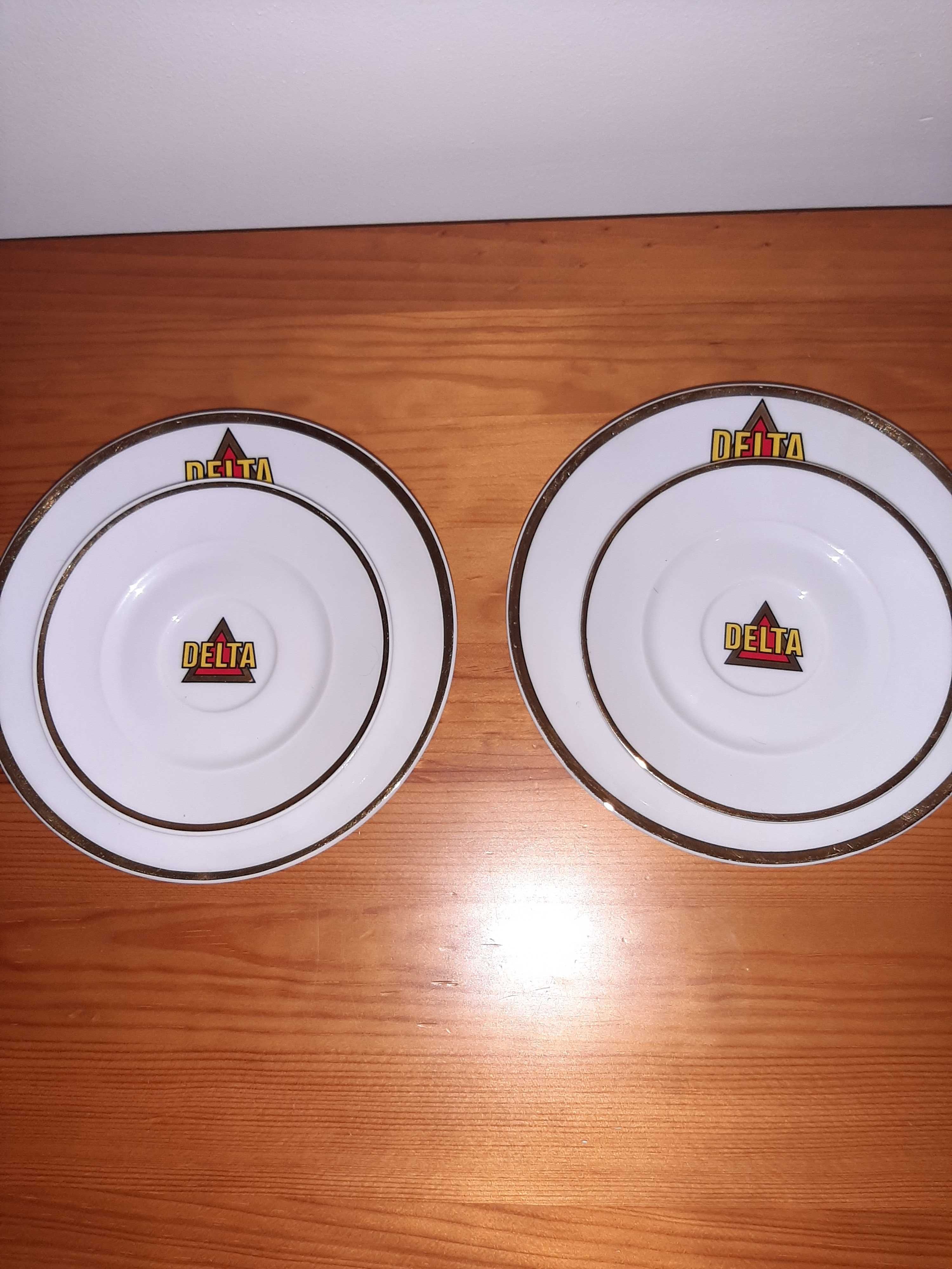 Conjunto de Chávenas de Coleção Café Delta, Série Ouro