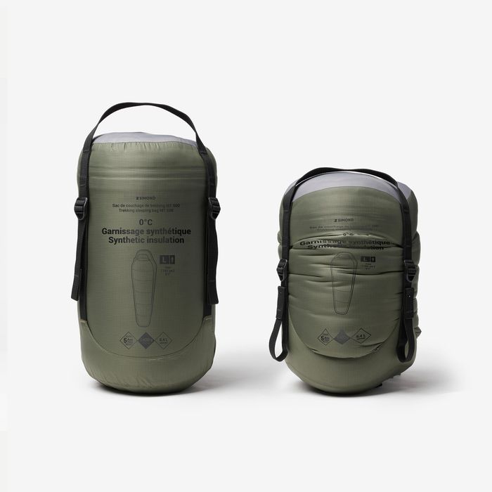 Saco-cama de Trekking - MT500 0°C - Sintético
