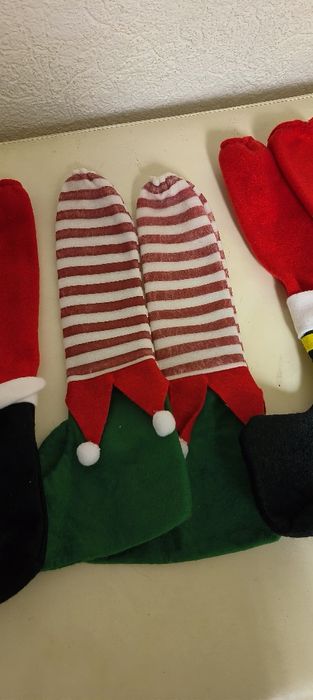 Pés cadeiras natal