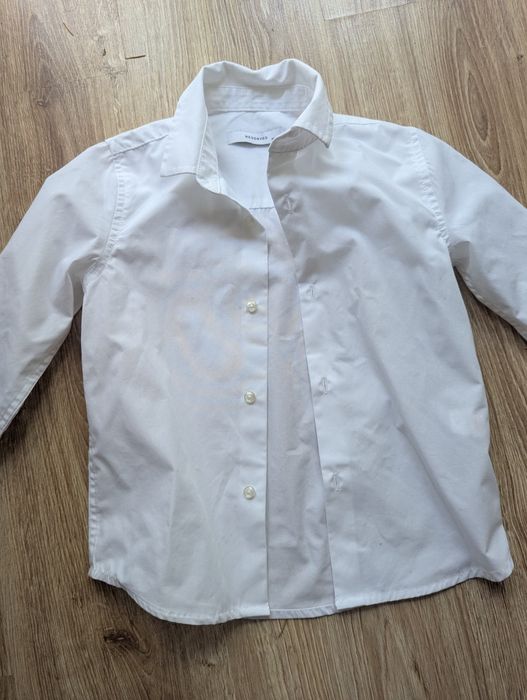 Biała koszula chłopięca r. 116 Reserved