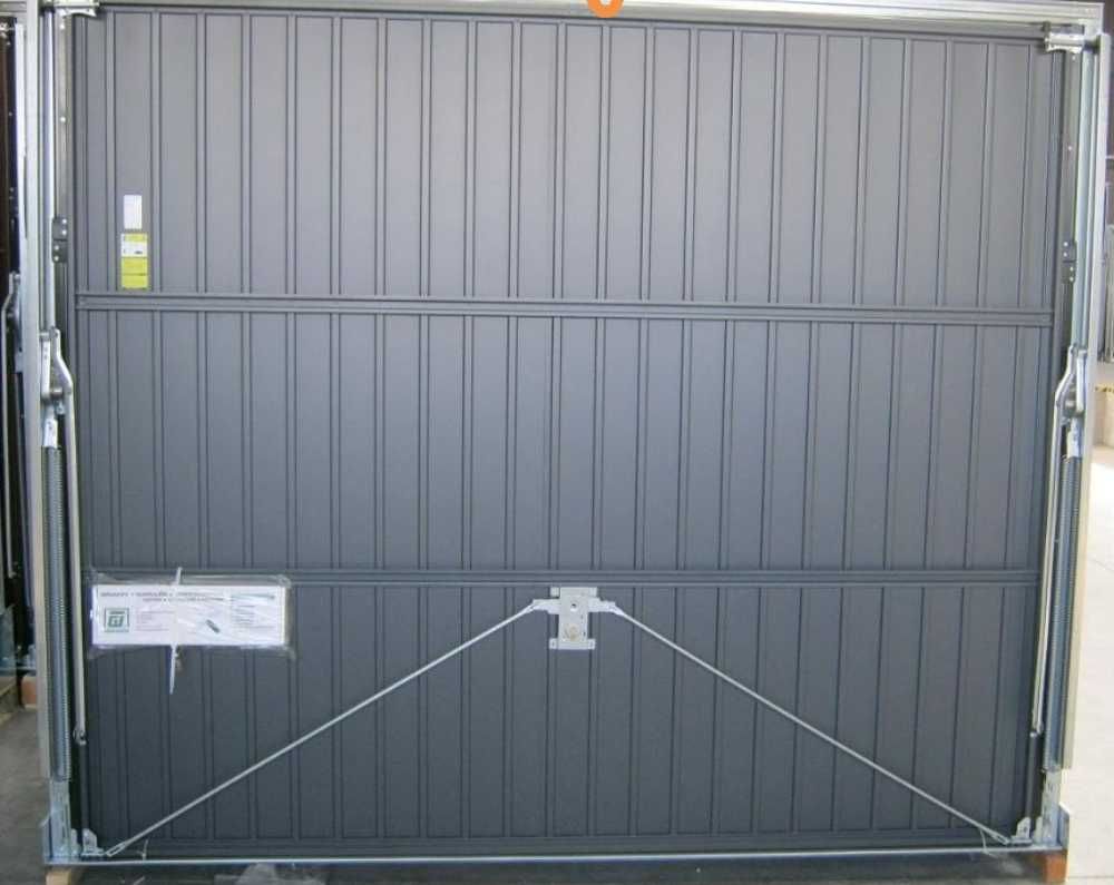 Brama uchylna 3000x2100 antracyt brąz grafit garażowa uchył