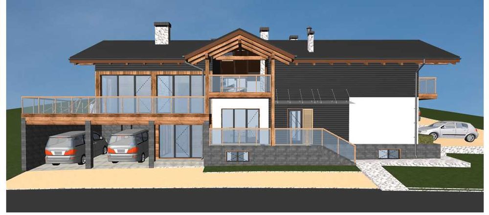 Продаж чотирьох котеджів (таунхауси), с.Поляниця(478 м.кв.)без комісії