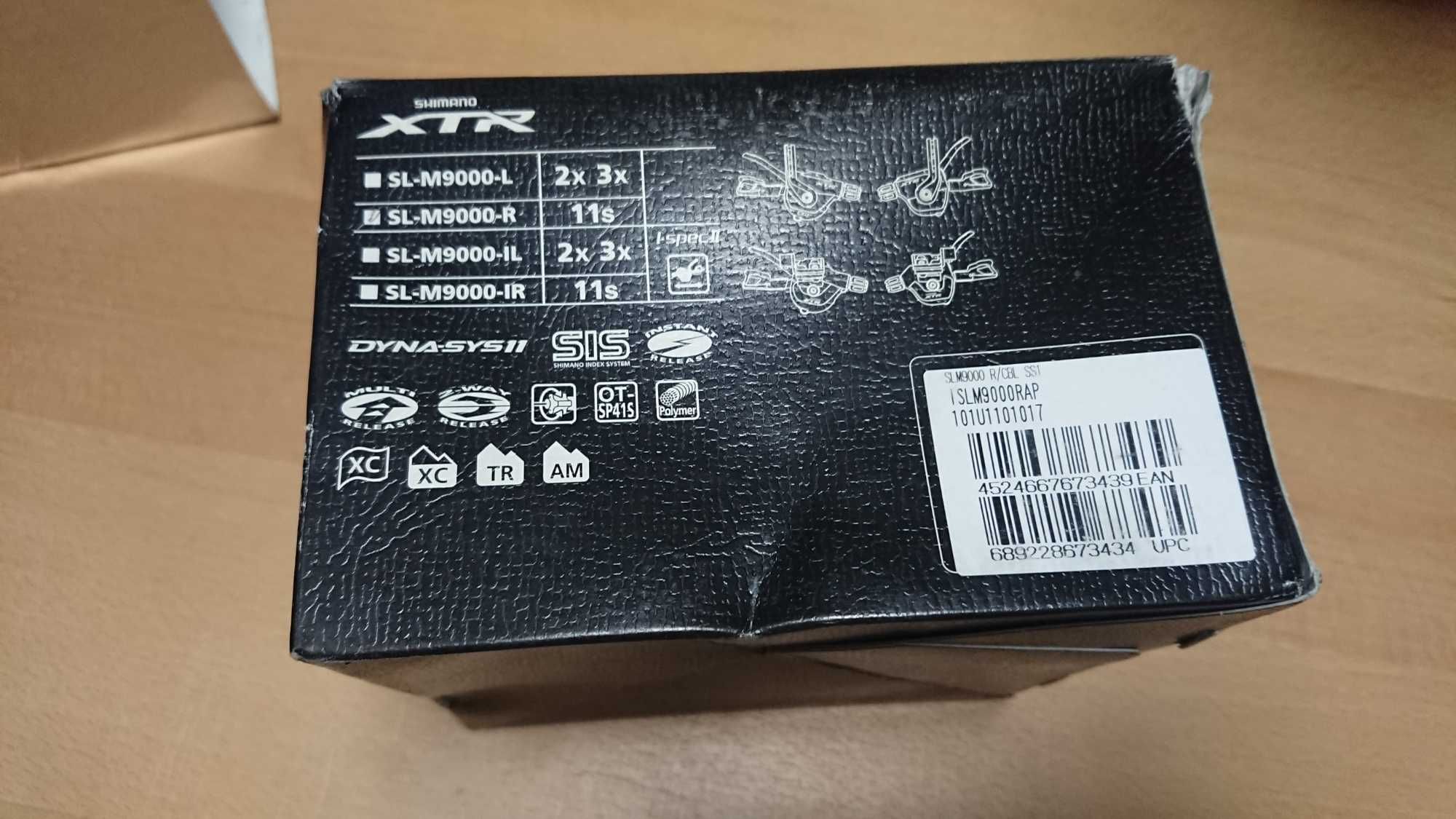 Dźwignia przerzutki manetka Shimano XTR SL-M9000R (lewa) 11 NOWA