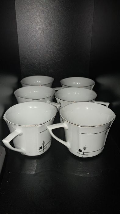 Filiżanki porcelana 6szt