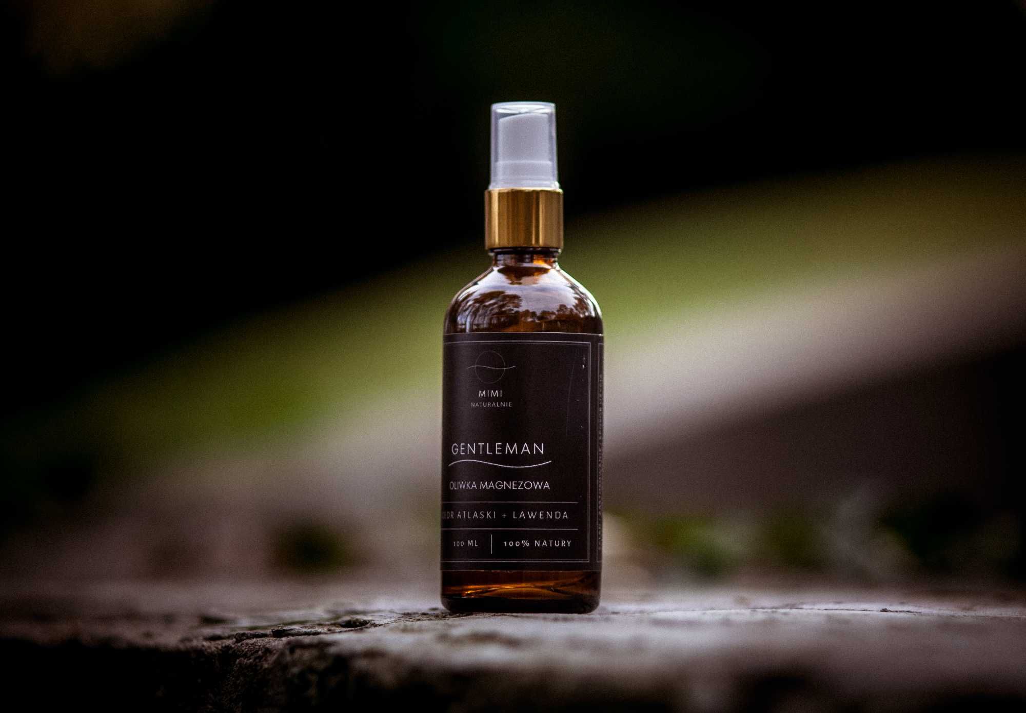 Oliwka magnezowa + wcierka do włosów dla mężczyzn z olejkami 100ml