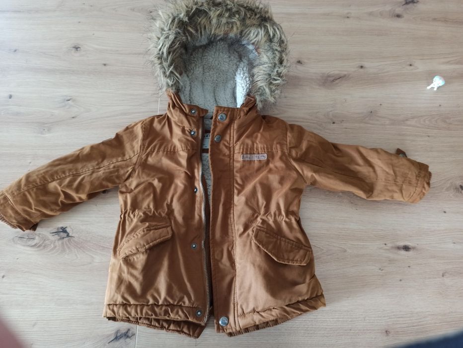 Zimowa kurtka, rozmiar 92