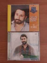 CDs Carlos Paião - Play-Back & Pó de Arroz (Como Novos)