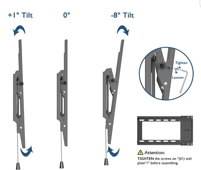 Suporte TV para parede