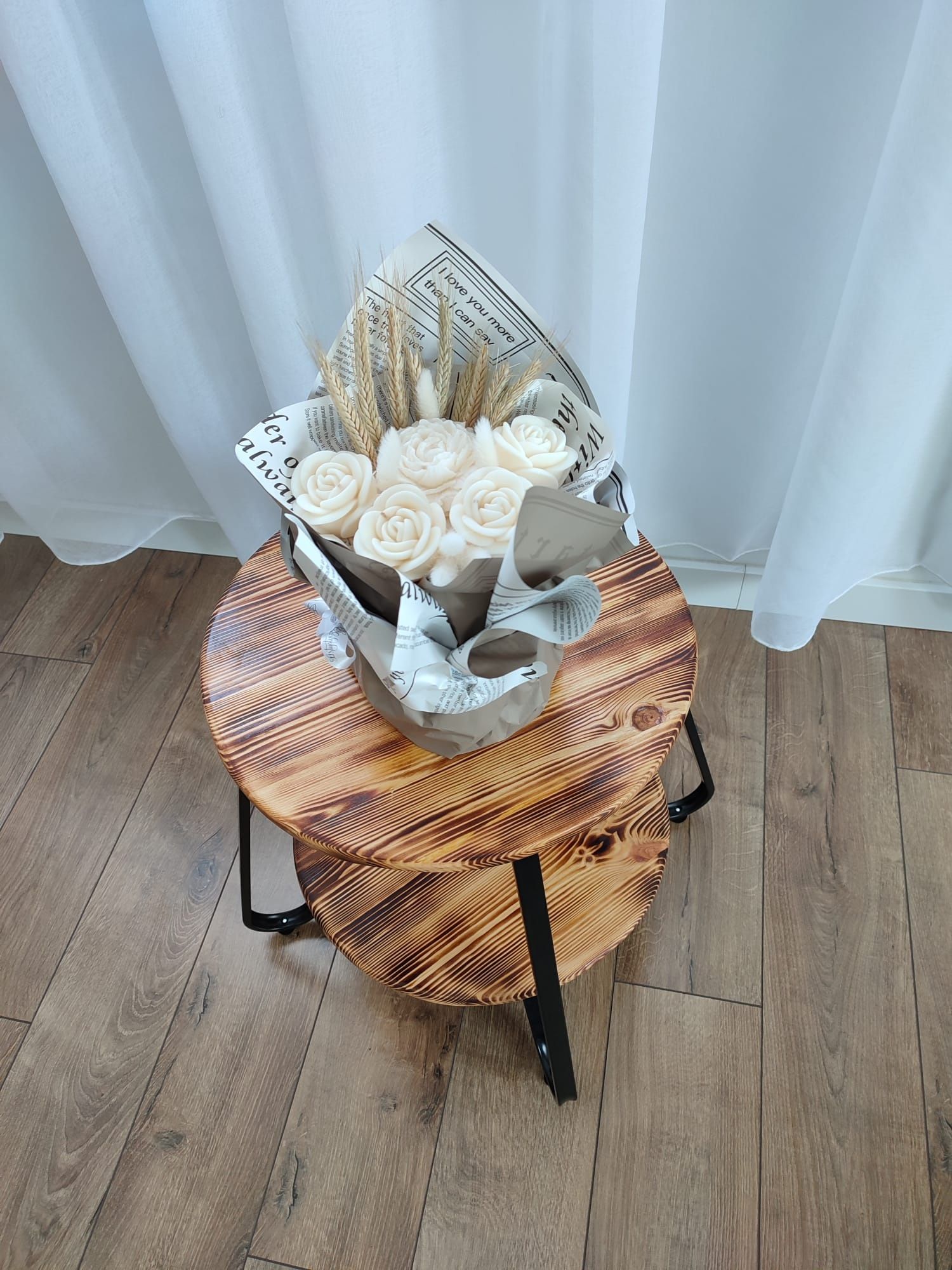Stolik kawowy, nocny handmade loft