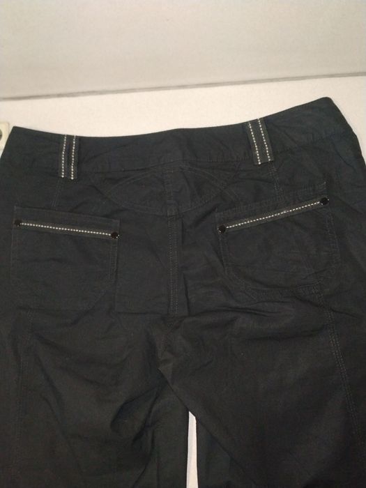 Spodnie rybaczki damskie 40 bawełna