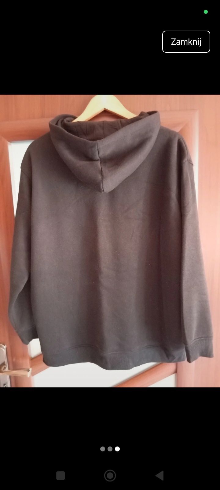 Czarna bluza 2PAC stylowa modna z nadrukiem