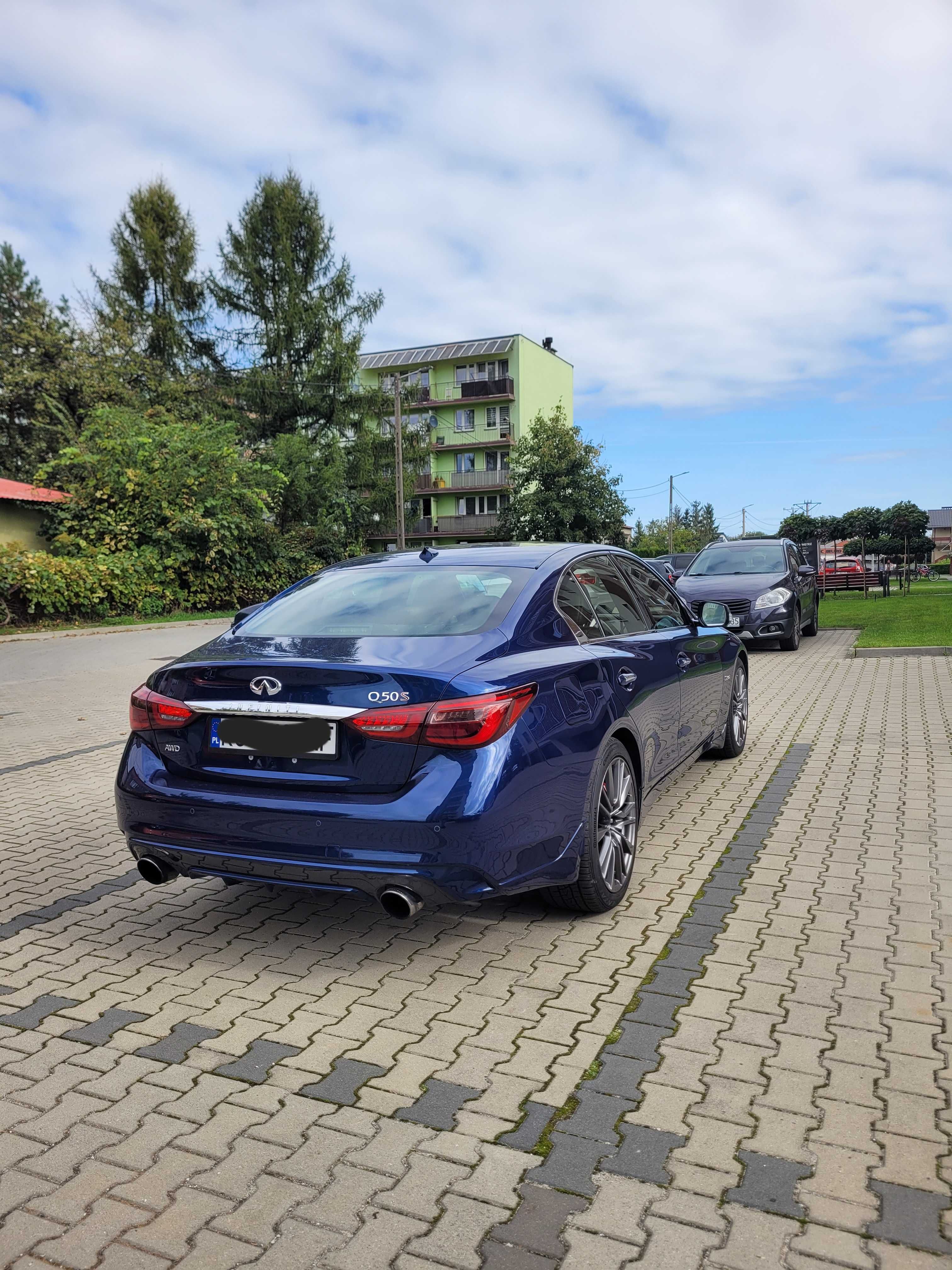 Infiniti q50 Red Sport AWD polift MY2018