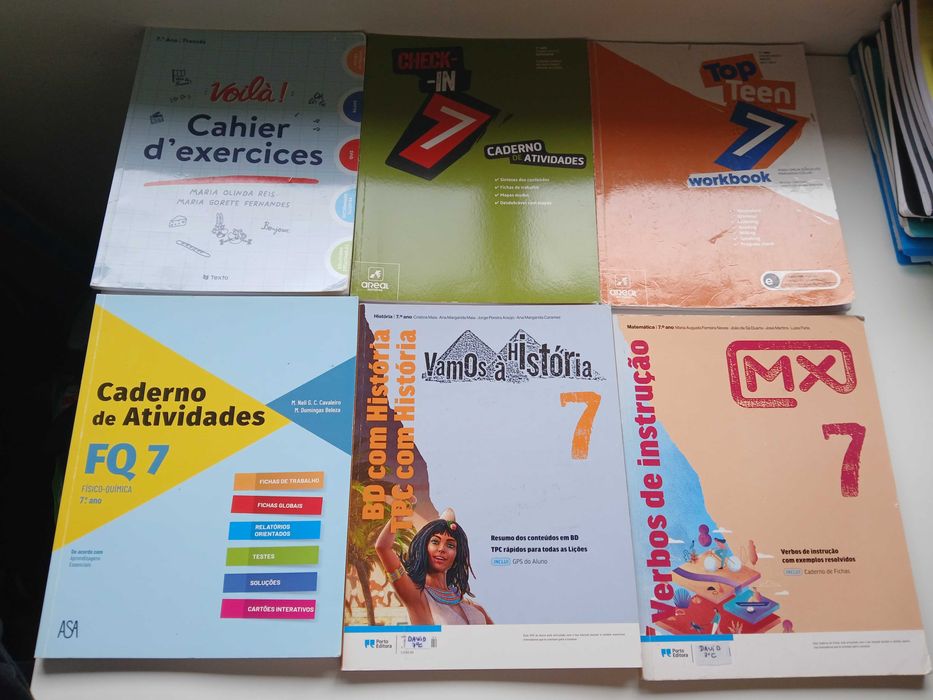 Manuais de atividades do 5º ao 8º ano